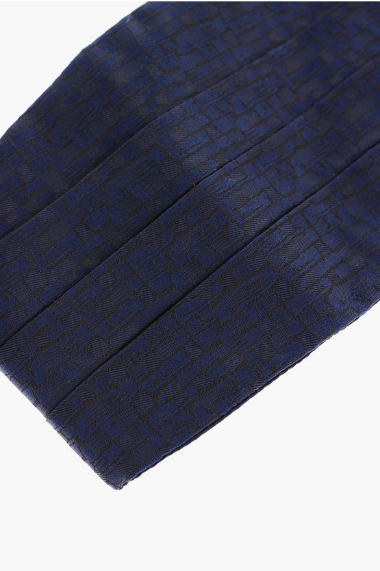 Corneliani Pleated Satin Cummerbund men Glamood Outlet