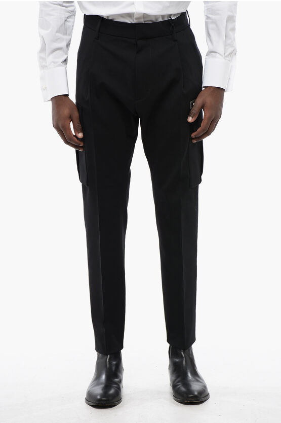 Dsquared2 Pleated Utility Cargo Pants