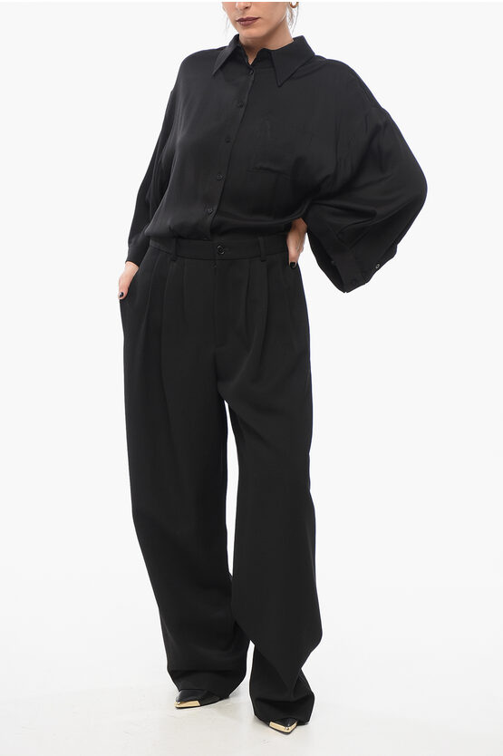 Pleated Wide Leg Pa… - image