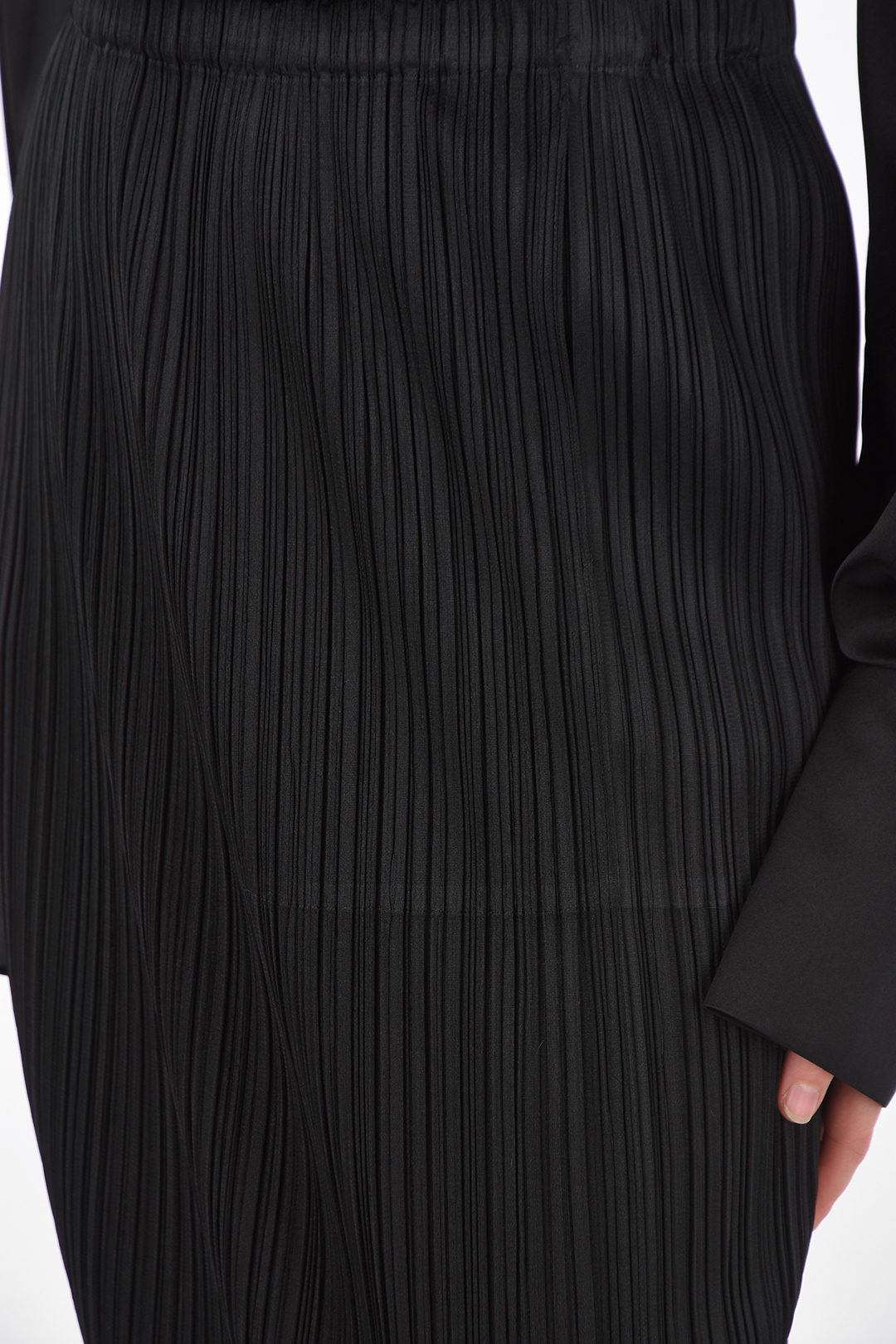 Issey Miyake PLEATS PLEASE Multi-pleated maxi pencil skirt women