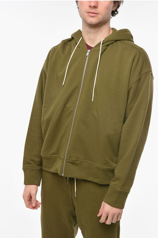 Jil Sander PLUS Front-zipped Hoodie men - Glamood Outlet