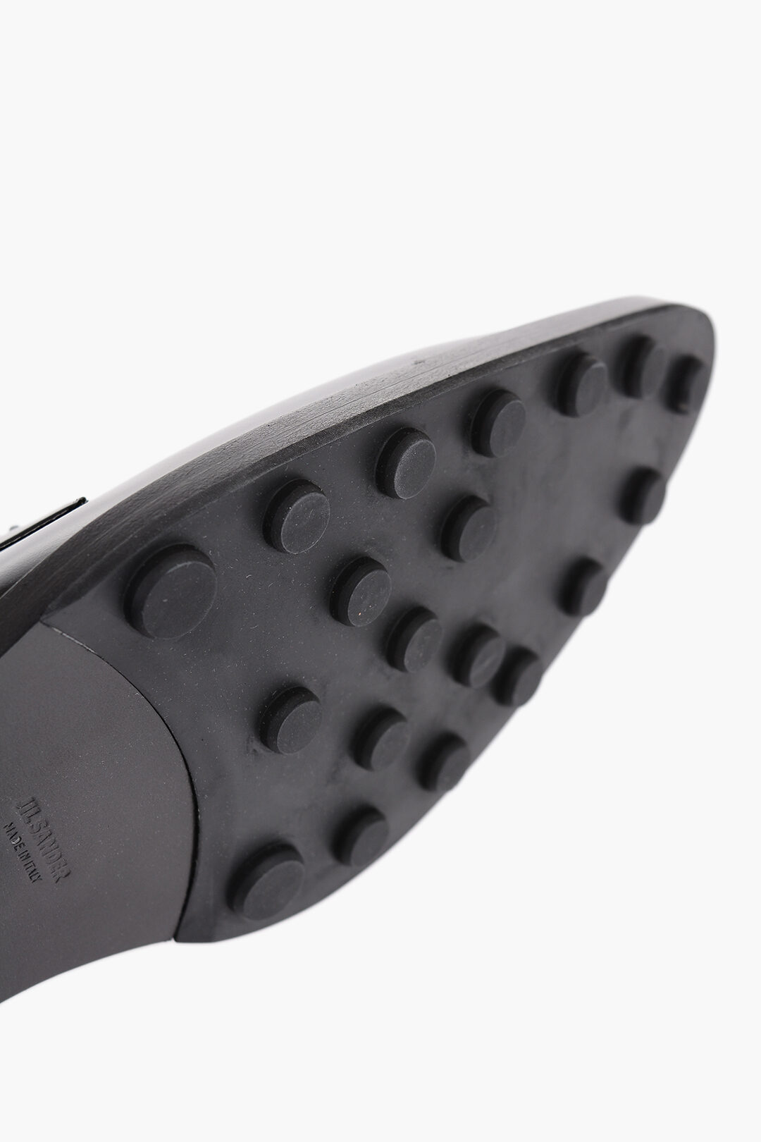 Jil Sander Point Toe Leather Derby Shoes with Rubber Sole Jil Sander Point Toe Leather Derby Shoes with Rubber Sole