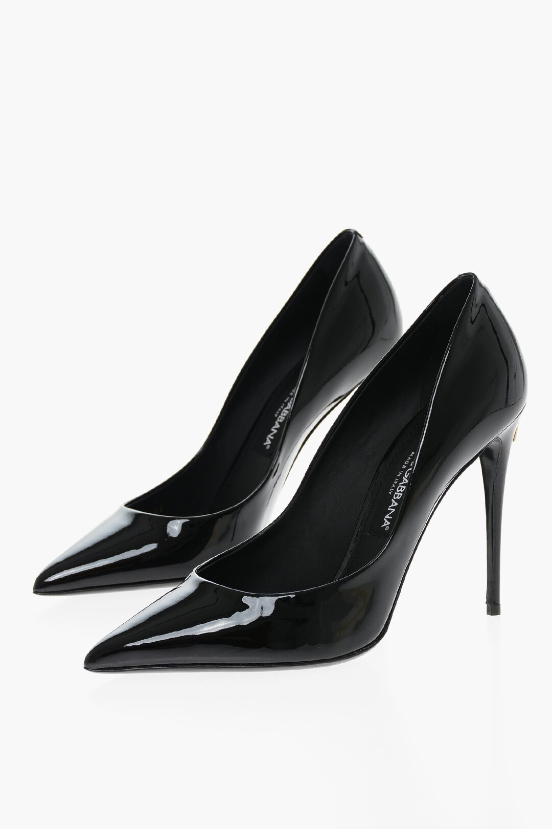 Dolce & Gabbana Black Pointy Patent Leather 11 Dolce & Gabbana Women main image 4
