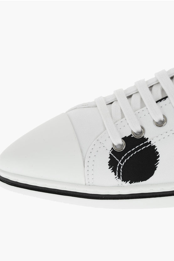【PRADA】GABARDINE SNEAKERS Prada | Shoes | Prada Double Wheel Nylon Logo Gabardine