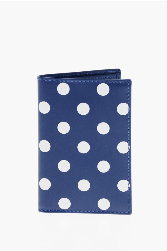 Comme Des Garçons Polka Dots Leather Card Holder