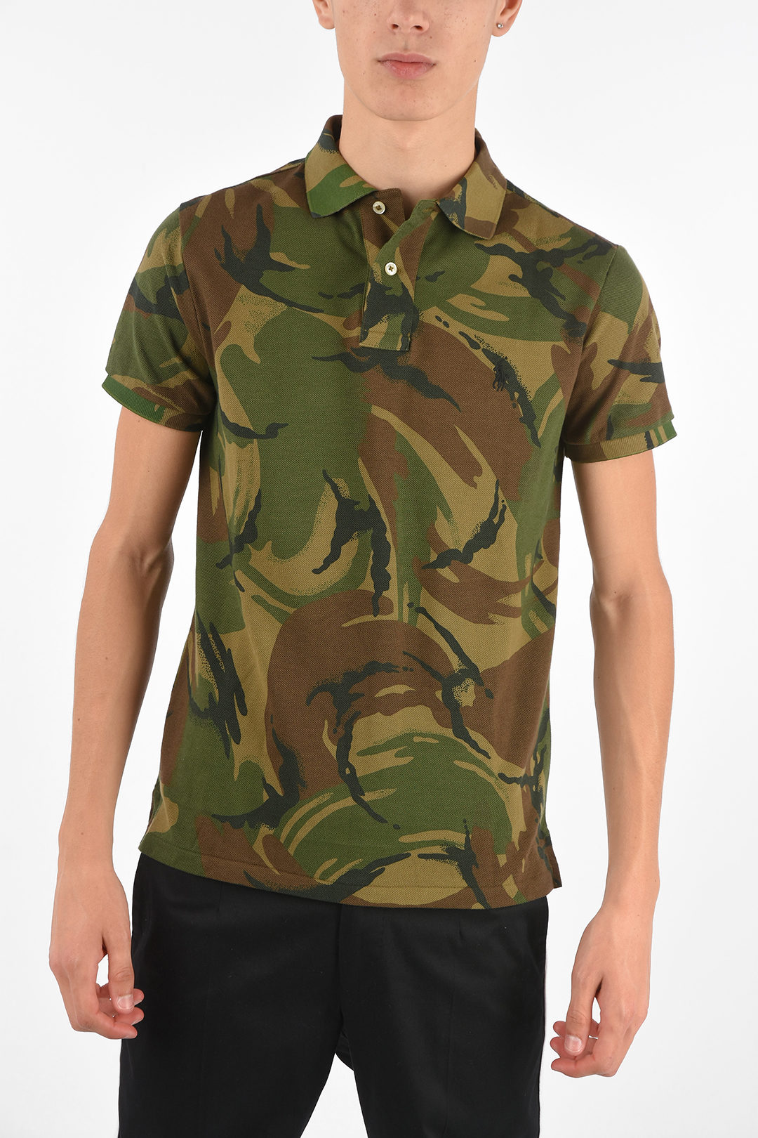 Ralph Lauren POLO Camouflage Custom Slim Fit Polo Shirt men - Glamood Outlet