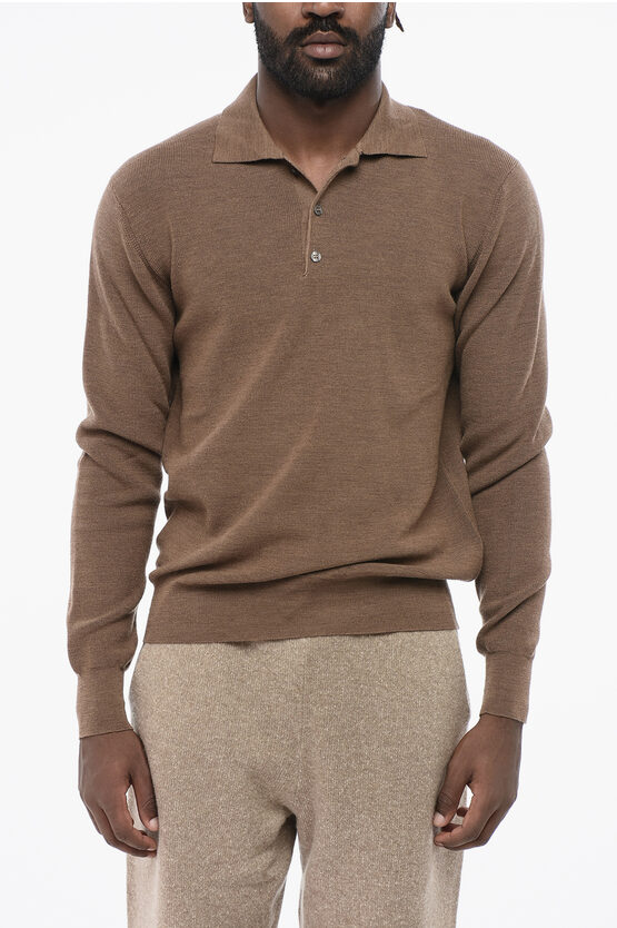 Altea Polo Neck Virgin Wool Sweater