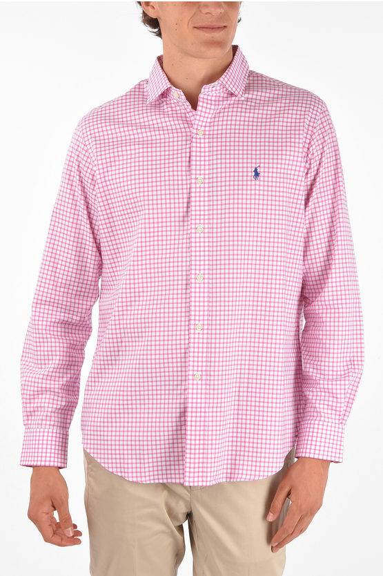 ralph lauren spread collar shirts