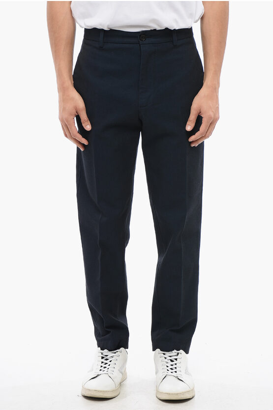 Sacai Belted Cotton Pants men - Glamood Outlet