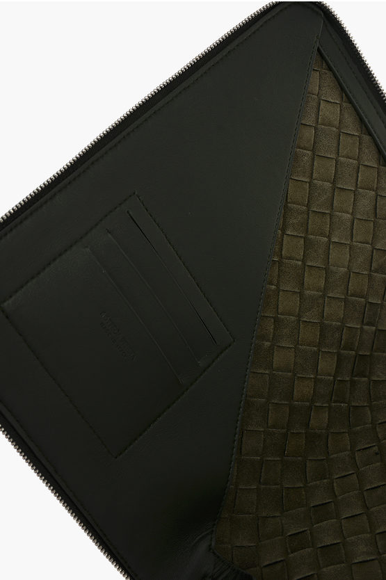 Portadocumenti Da Viaggio In Pelle - Organizer Per Passaporto E Carte, 23x12 Cm, Nero