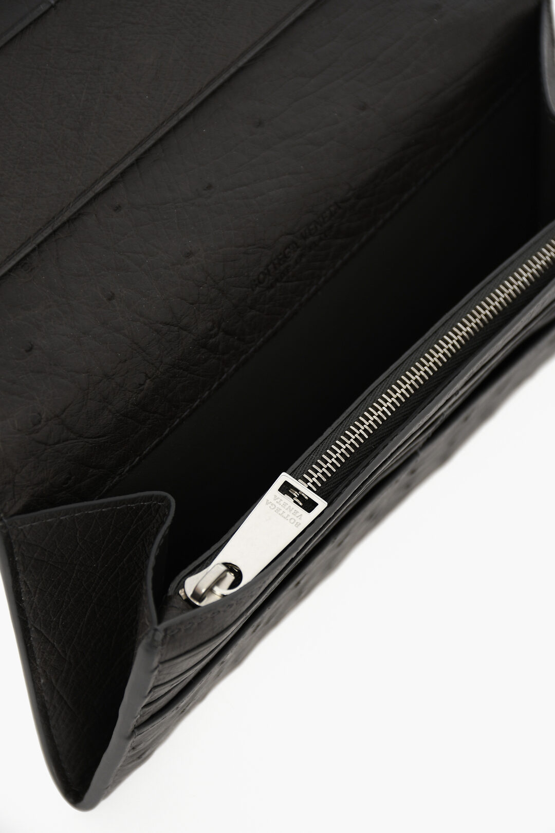 Bottega Veneta Portafoglio Bifold in Pelle Intrecciata uomo - Glamood