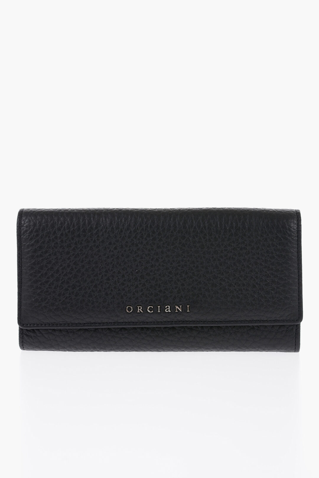 Orciani Portafoglio in Pelle Martellata con Logo Argentato donna
