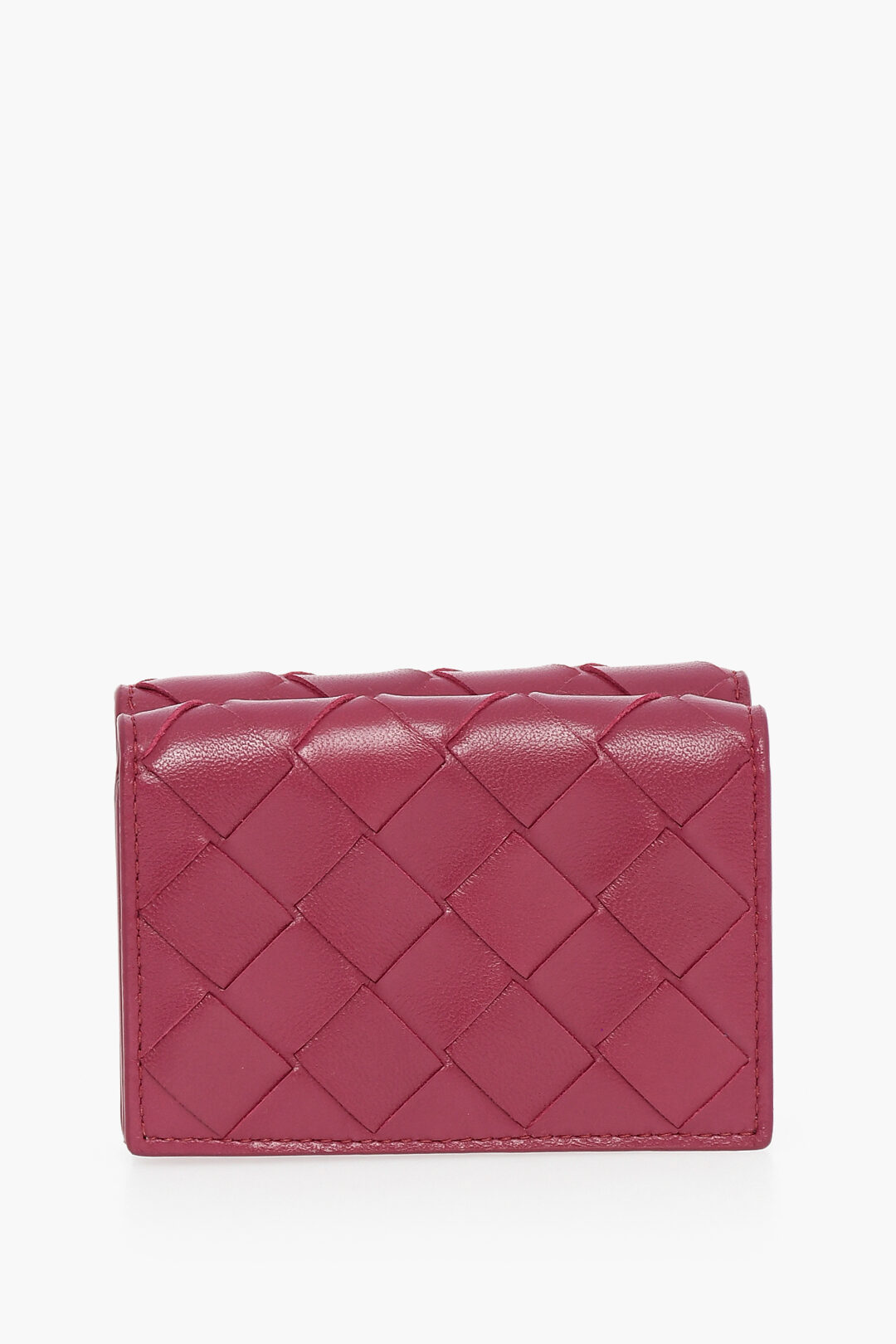 Portafoglio Donna In Pelle PU Triplo - 10 Tasche Carte, Finestra ID E Fibbia - Beige