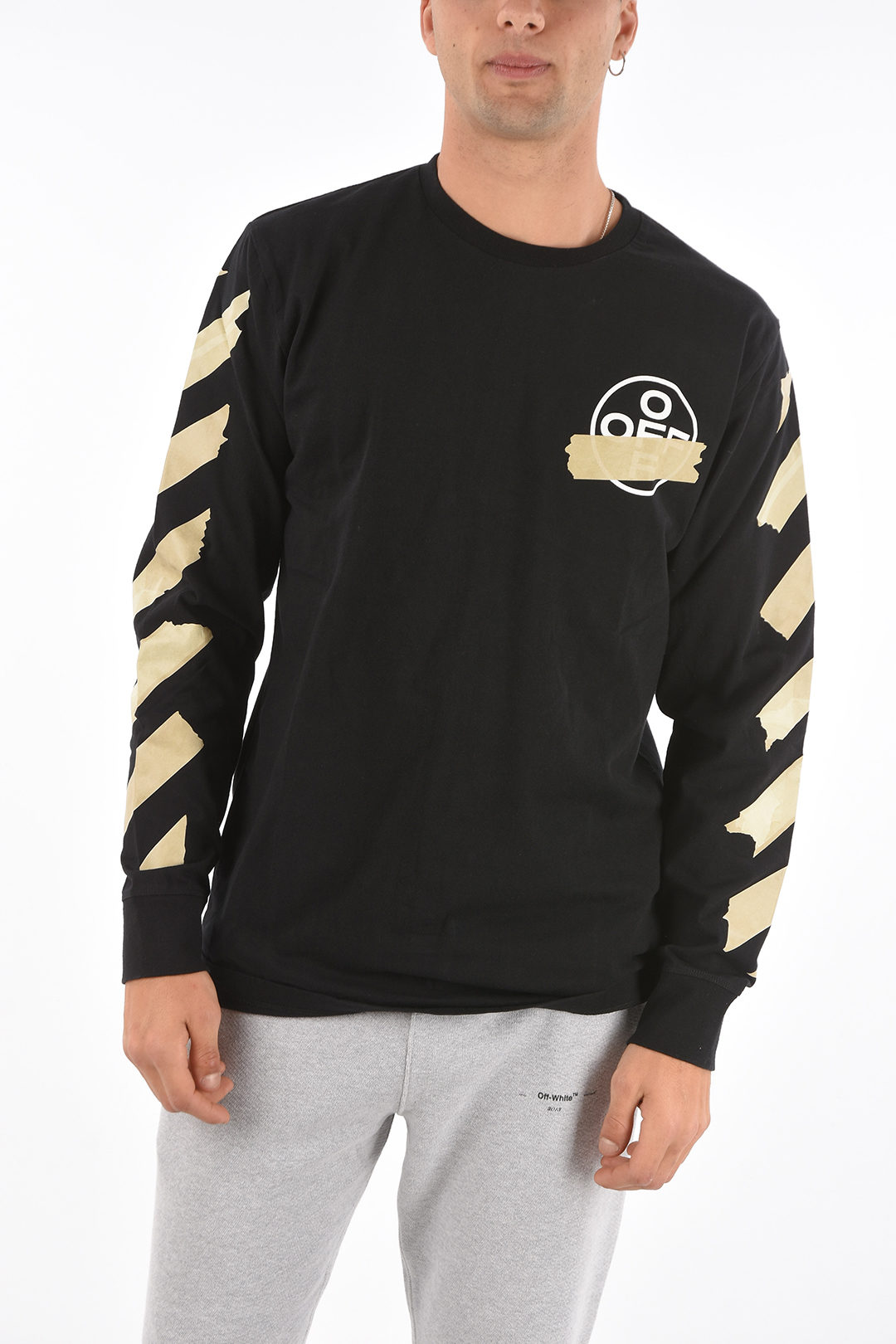 off white tape t shirt
