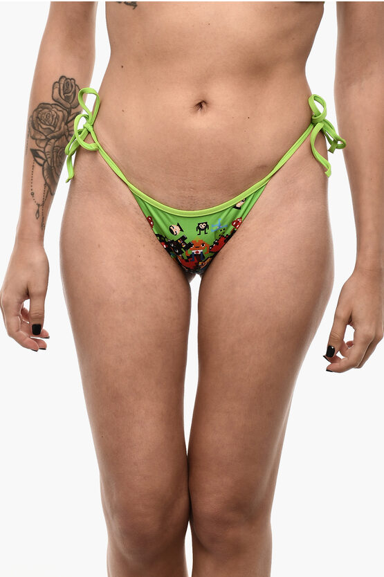 Dsquared2 Printed Bikini Bottom