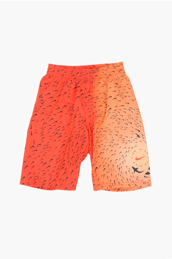 Printed Boxer Swimsuit