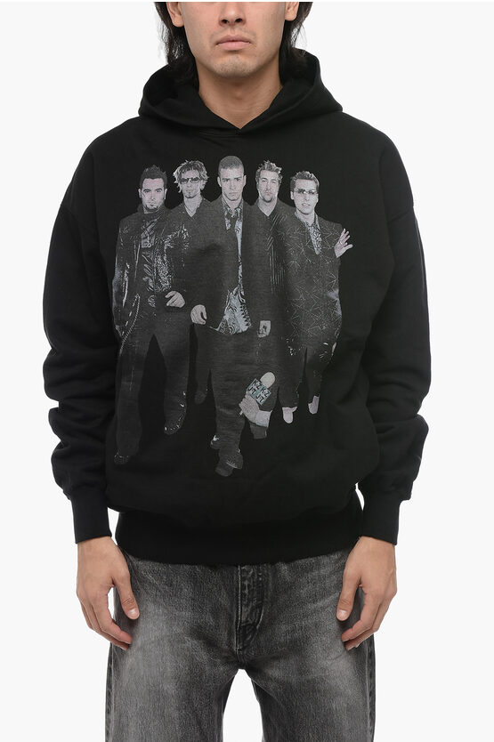 Shop 1989 Studio Printed Brushed Cotton Nsync Hoodie