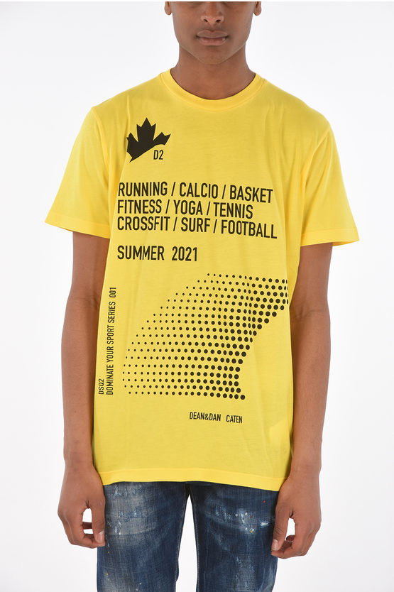 Shop Dsquared2 Printed Cool Fit T-shirt