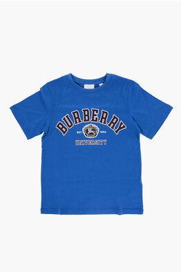 Outlet Burberry KIDS jungen T shirts und Tops Blue Herbst Winter new Glamood Outlet