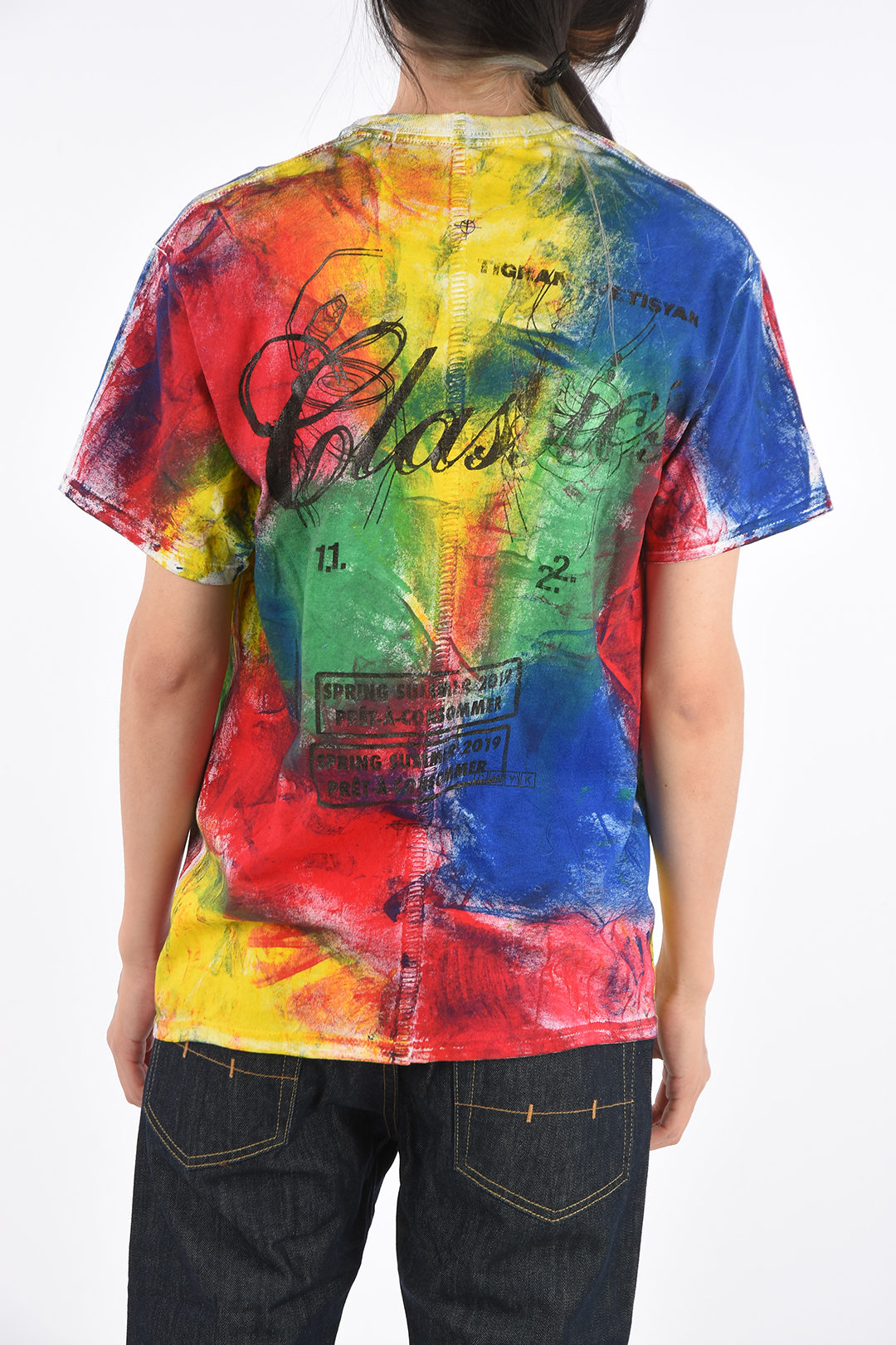 printed crew-neck t-shirt