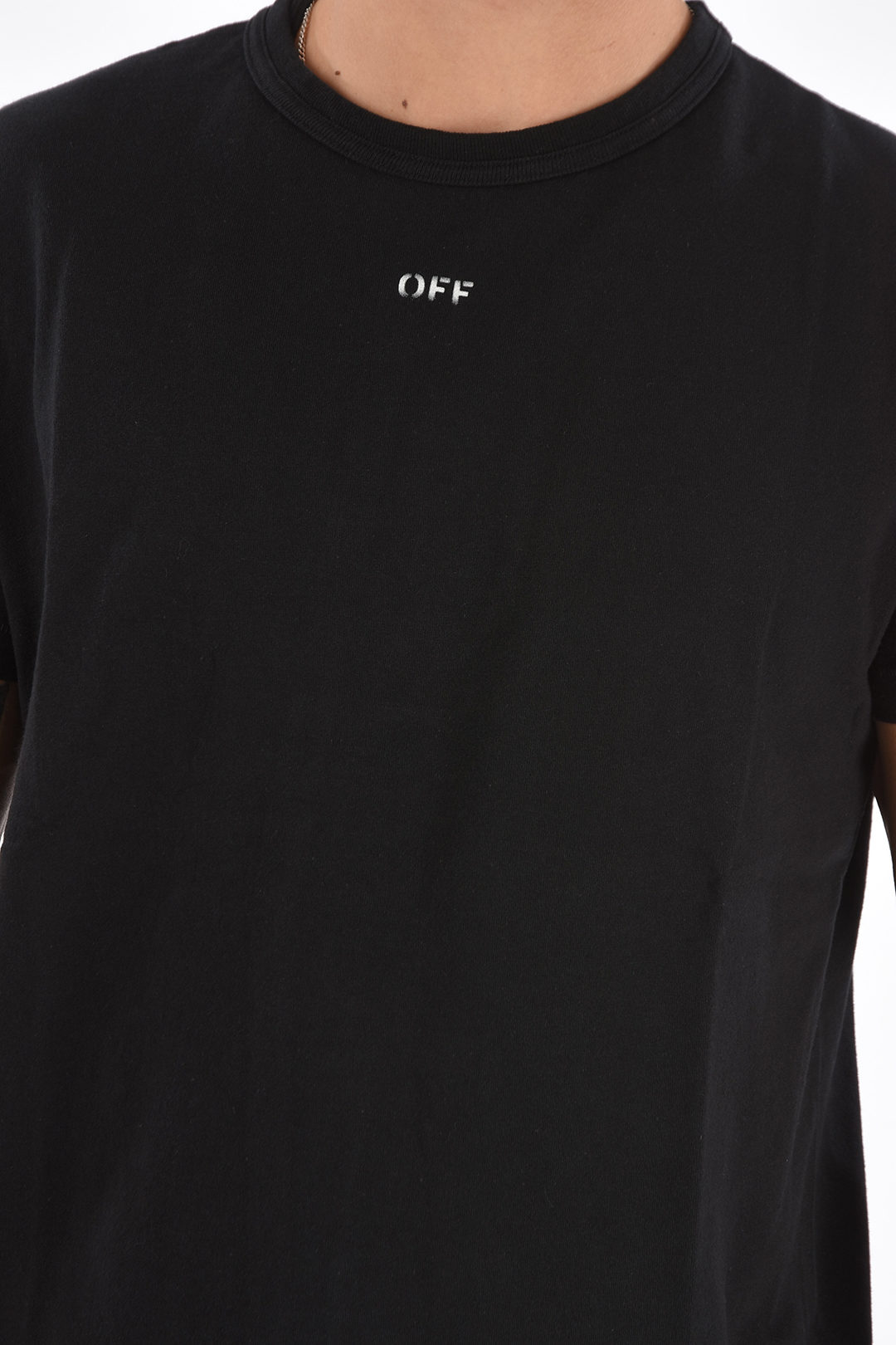 Off white hotsell diagonal temperature tee