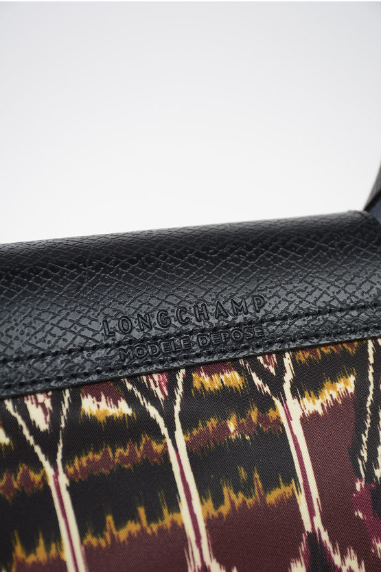 Printed Fabric LE PLIAGE Tote Bag with Removable Shoulder Strap