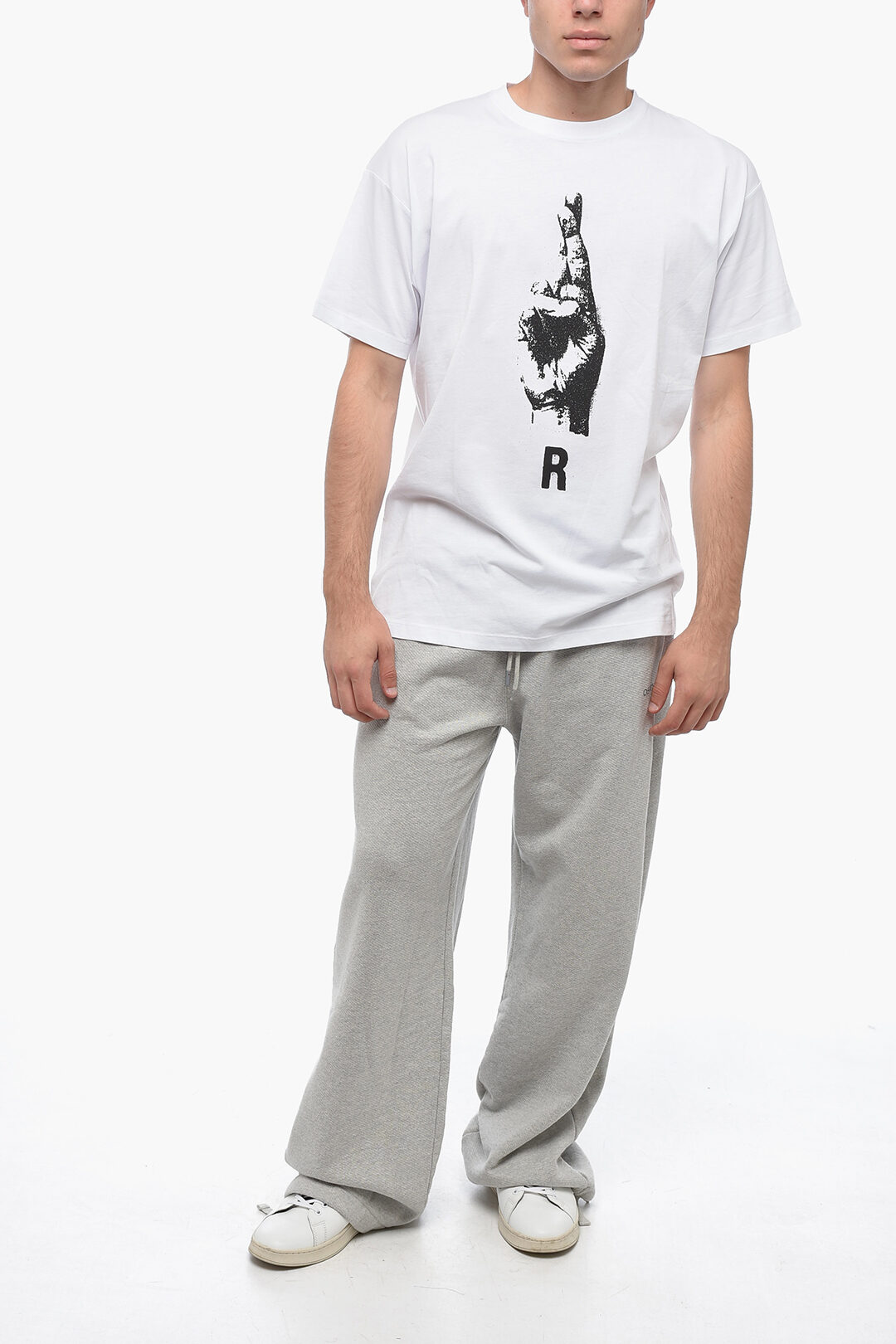 ★送料・関税込★RAF SIMONS★HAND SIGN SHORT SLEEVE Tシャツ★ ☆送料・関税込☆RAF SIMONS☆HAND SIGN SHORT SLEEVE Tシャツ