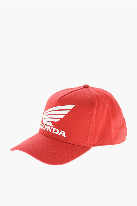 Dsquared2 Printed Honda Baseball Cap In Brown