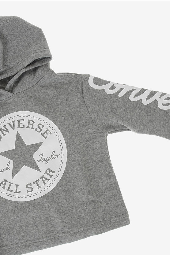 Printed Hooded Sweatshirt