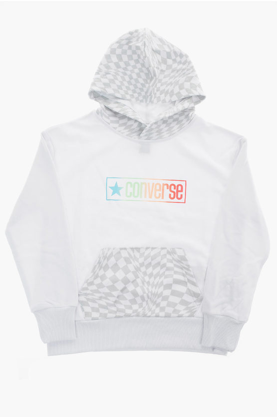 Printed Hooded Sweatshirt