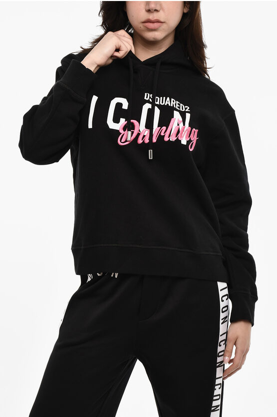Dsquared2 Printed Icon Hoodie