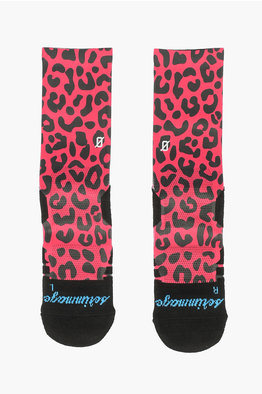 Printed NO BLOOD NO FOUL Stretch Socks