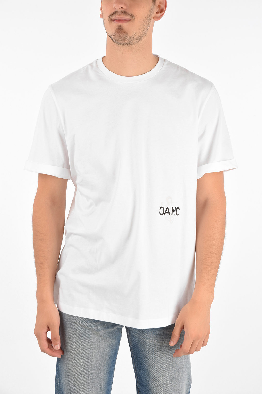 OAMC printed logo crew-neck t-shirt men - Glamood Outlet