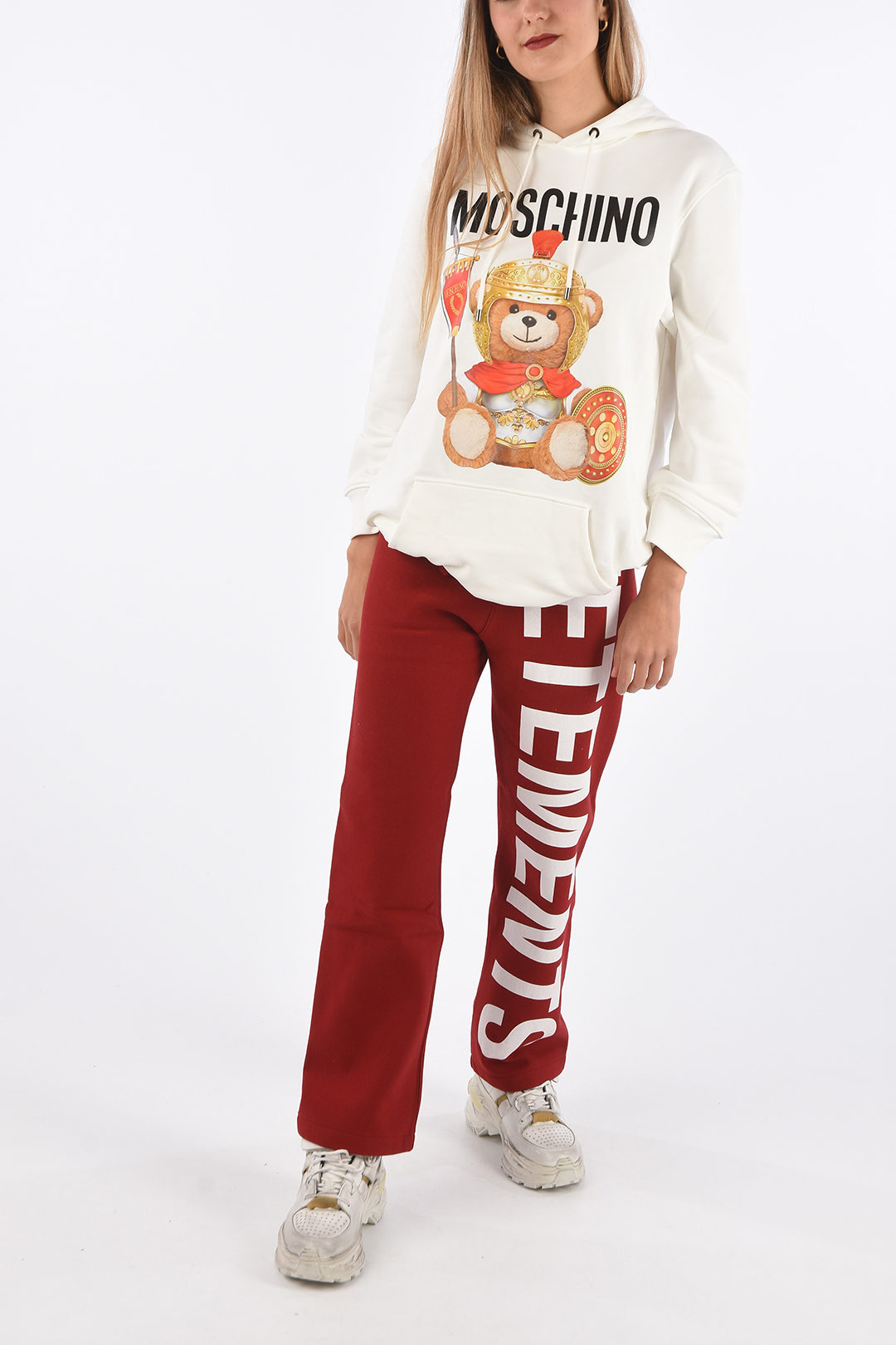 Vetements printed logo jogger pants women - Glamood Outlet