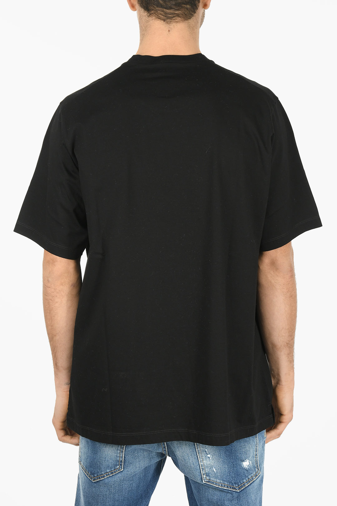 【関税/送料無料】D SQUARED2*Slouch Fit T-shirt with logo Dsquared2 Men's Dsq2 Slouch Fit T-Shirt - White | Coggles