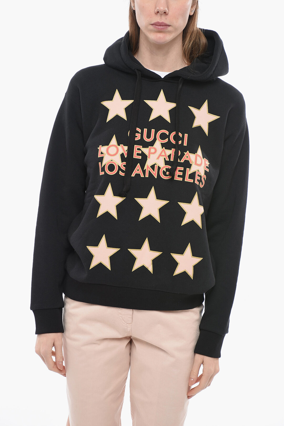 Gucci Printed LOVE PARADE Hoodie women Glamood Outlet