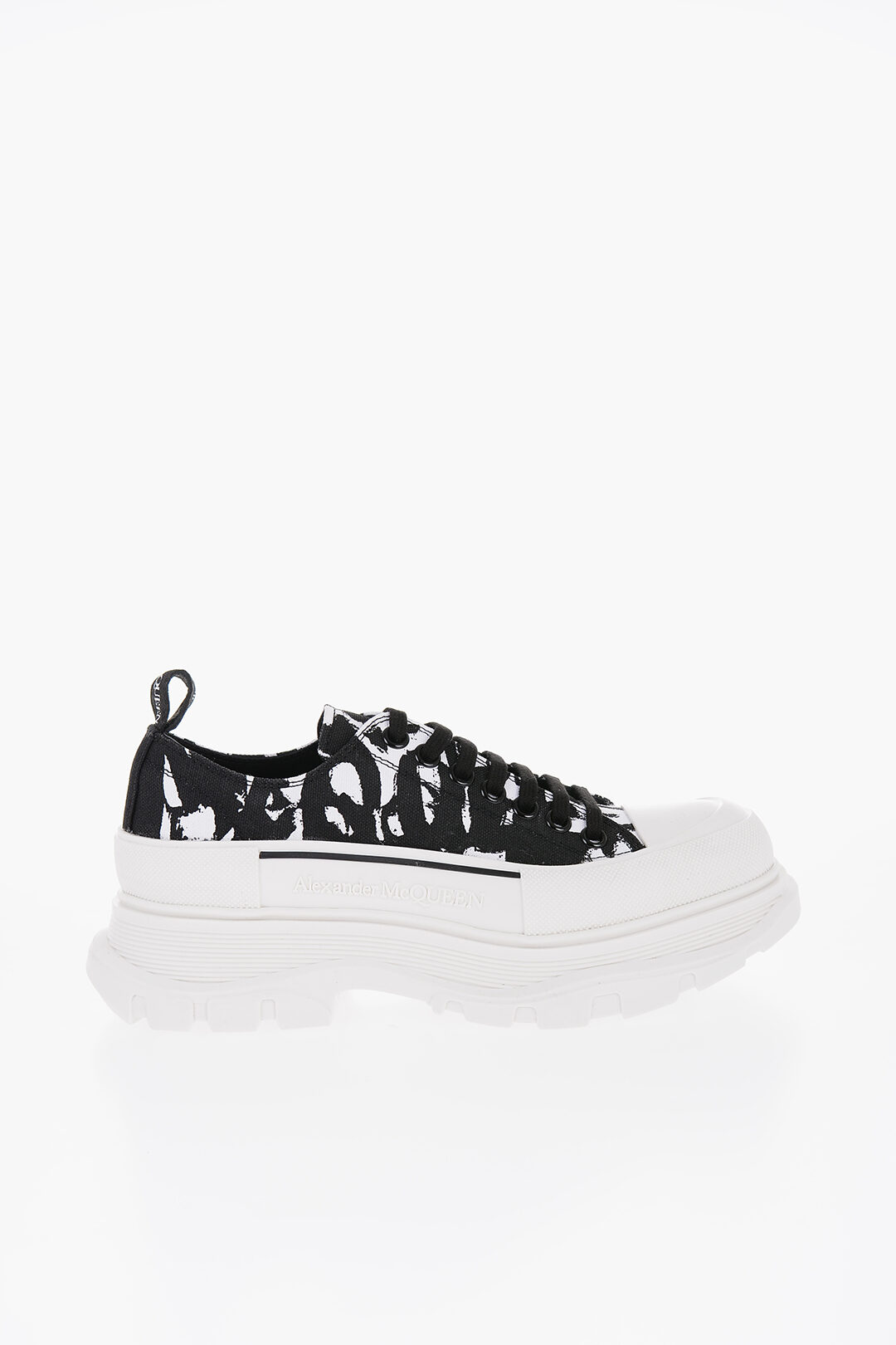 Alexander McQueen Printed Low Top Sneakers With Chunky Sole herren Glamood Outlet