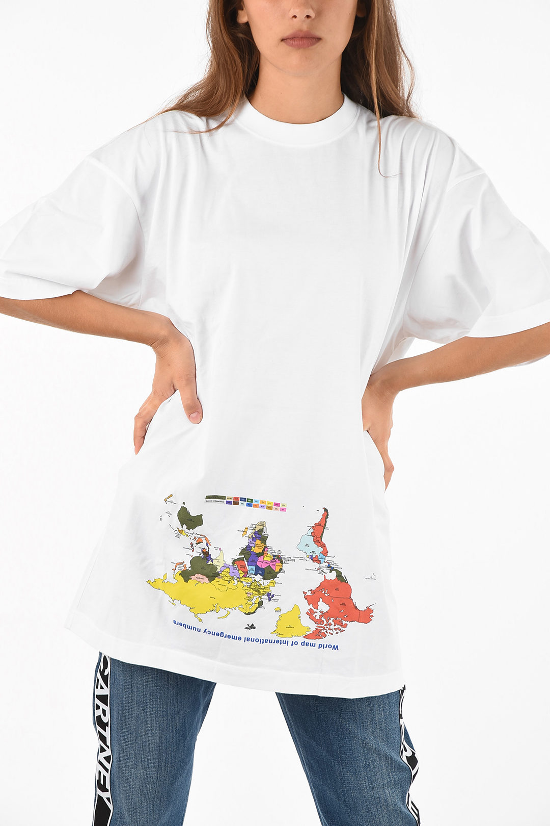 Vetements printed maxi t-shirt unisex men women - Glamood Outlet