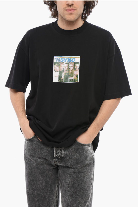 1989 Studio Printed Nsync Album Crewneck T-shirt