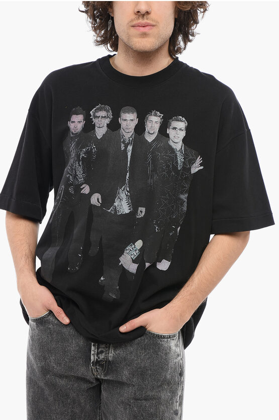 1989 Studio Printed Nsync Interview Crew-neck T-shirt