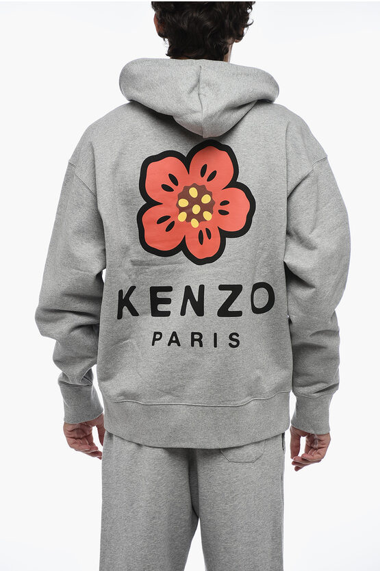Kenzo Printed POPPY Hoodie men - Glamood Outlet