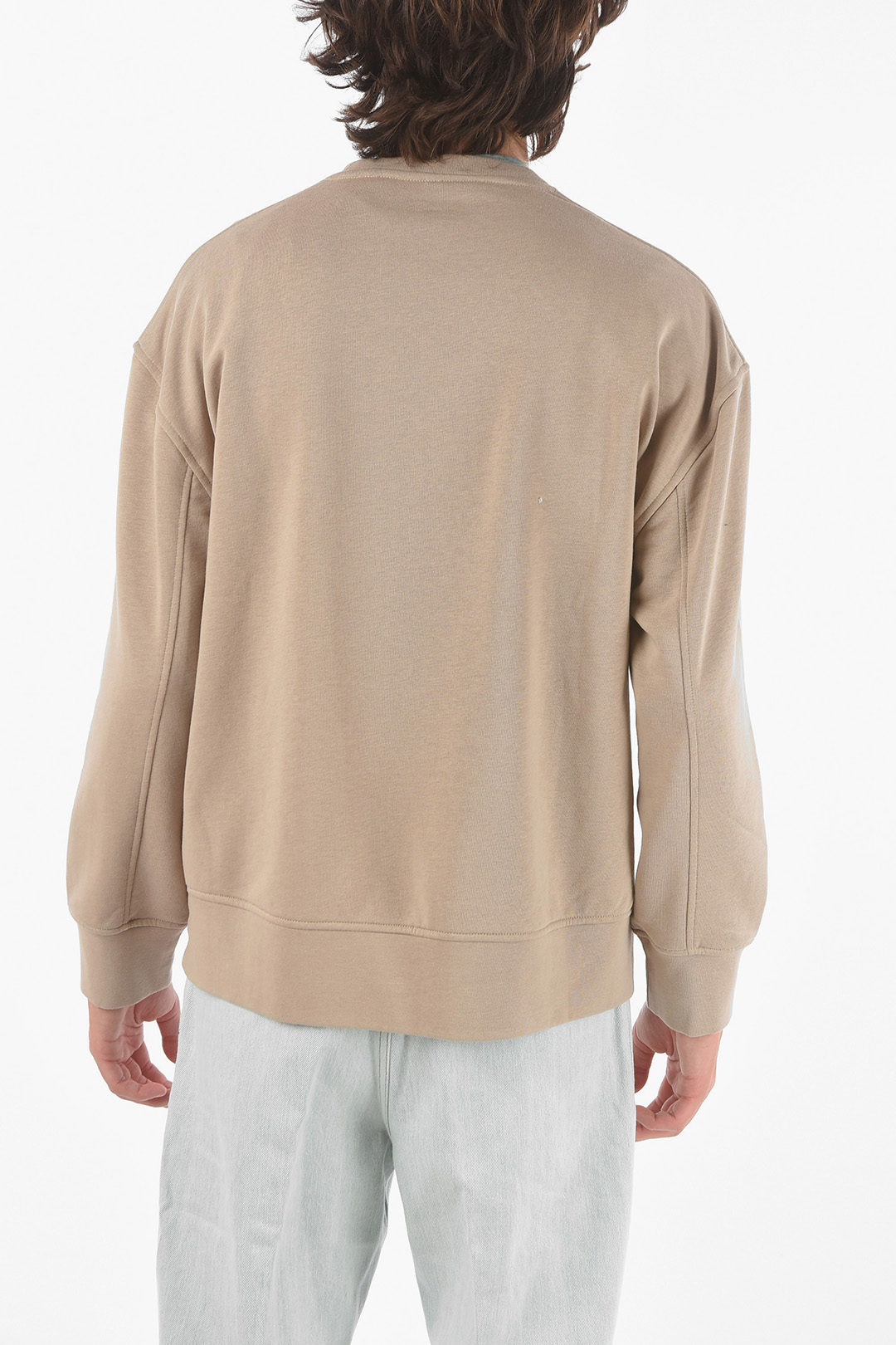 Neil Barrett Printed RELENTLESS SPORT BOLTS Crewneck Sweatshirt With