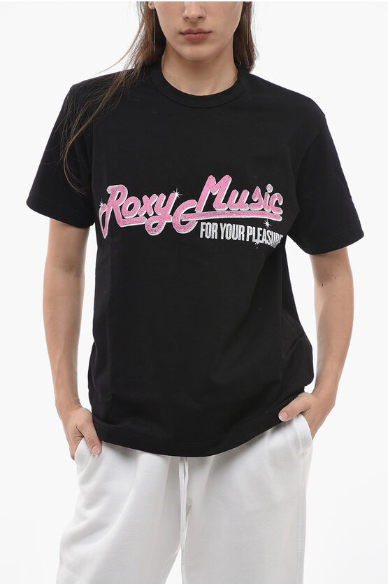 Shop Junya Watanabe Printed Roxy Music Oversized T-shirt