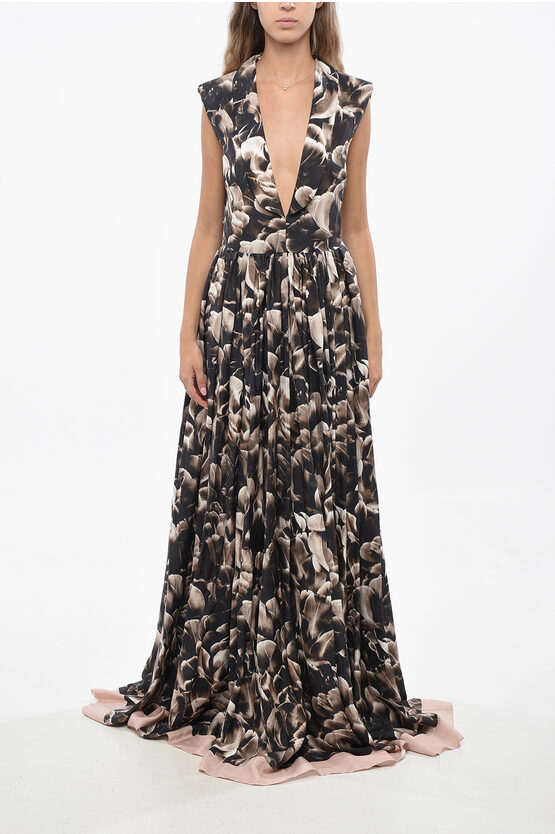 Printed Silk Maxi S… - image