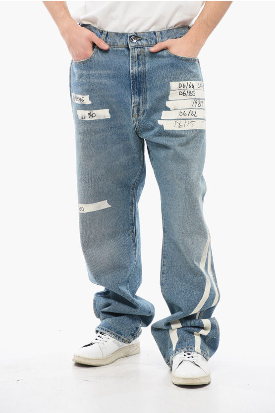 Printed Straight Le… - image