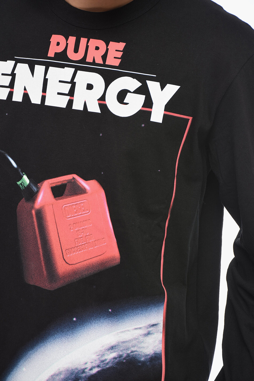 Diesel Printed T-CRANE-LS-G4 Long Sleeved T-shirt men Diesel Printed T-CRANE-LS-G4 Long Sleeved T-shirt men