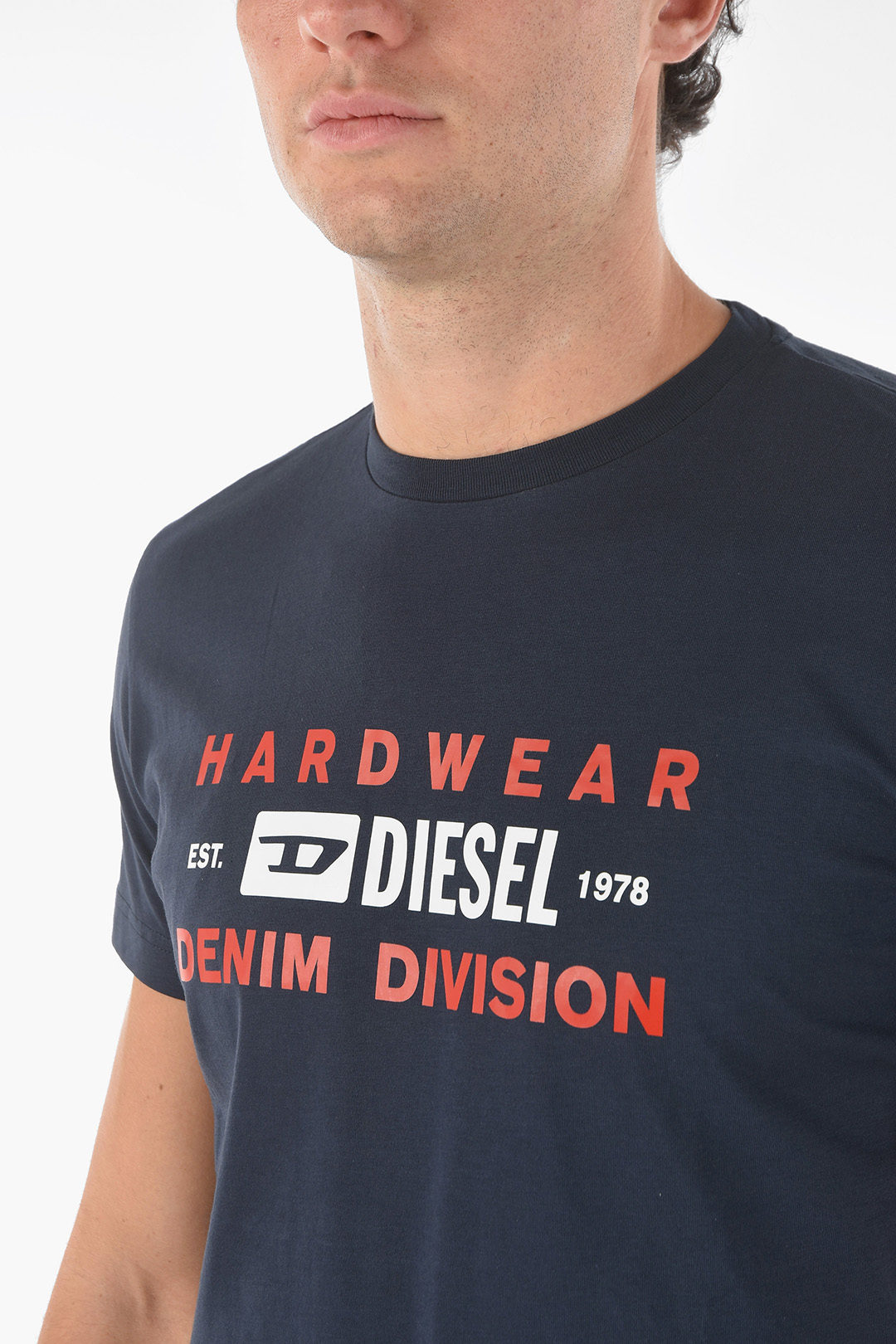 関税込【DIESEL】Diegos K38 short sleeve T-shirt★Grey★ロゴ 94610-2022-03-23-11-13-11-