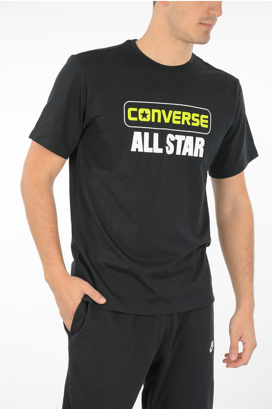 Converse Printed T-shirt In Black