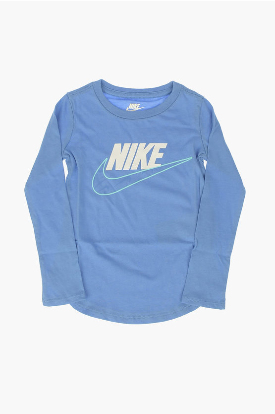 Nike Printed T-shirt In Blue