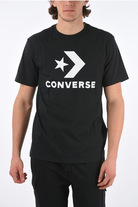 Converse Printed T-shirt In Black